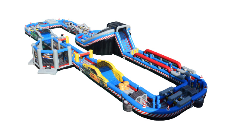 ふわふわ ジャイアントレースカーコース